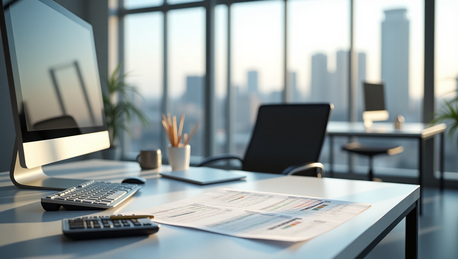 Equipa de auditoria financeira profissional